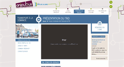 Desktop Screenshot of alademande.anjoubus.fr